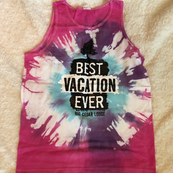 Tops - Tie dye tank top